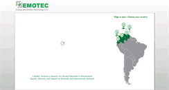 Desktop Screenshot of emotecsa.com